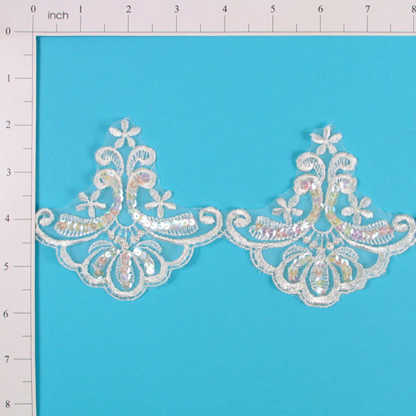 Vintage Lady Dipper Bridal Lace Trim (Sold by the Yard)