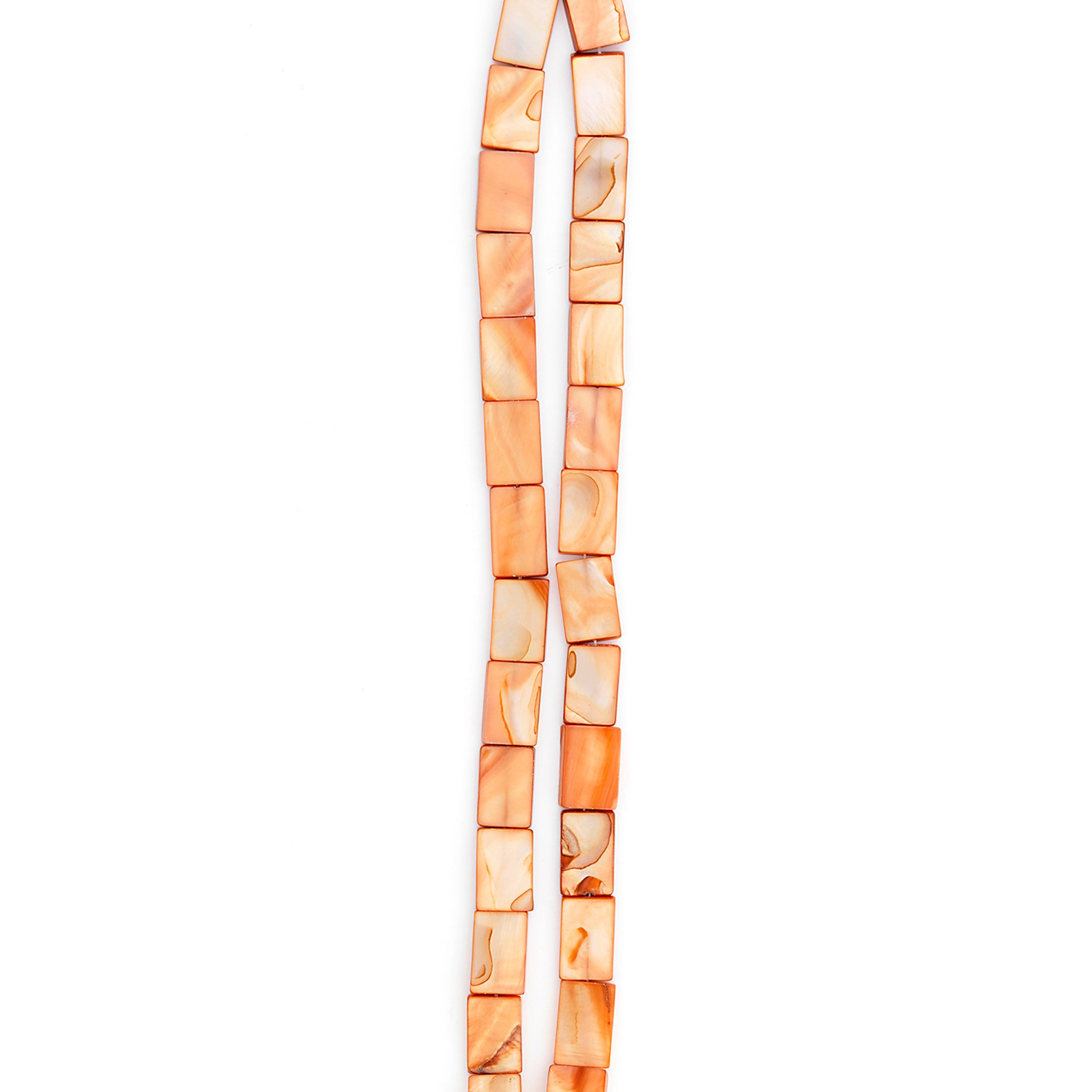 Tinted Rectangular Shells 8 in Strand Pack of 2 - Natural – Expo ...