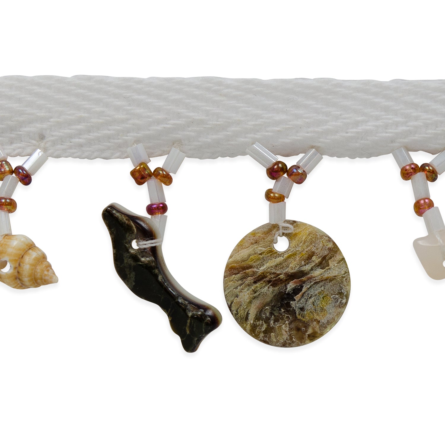 Shell Bead Fringe Trim (Sold by the Yard) – Expo International Inc