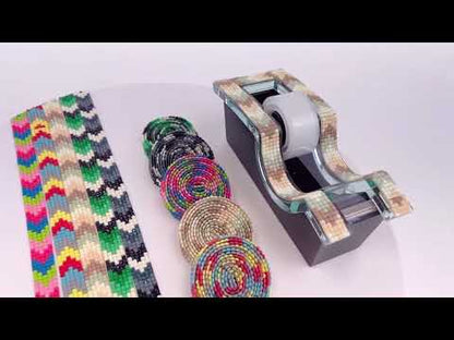 Dekota Pixel 1/2" Iron On Trim (Sold by the Yard)