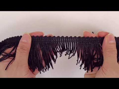 2" Stretch Chainette Fringe Trim     (Sold by the Yard)